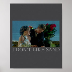 Póster Anakin & Padme Película Ster No Me Gusta La Arena