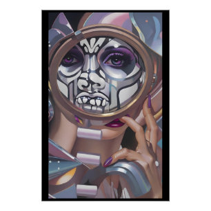 Póster Analizando la belleza