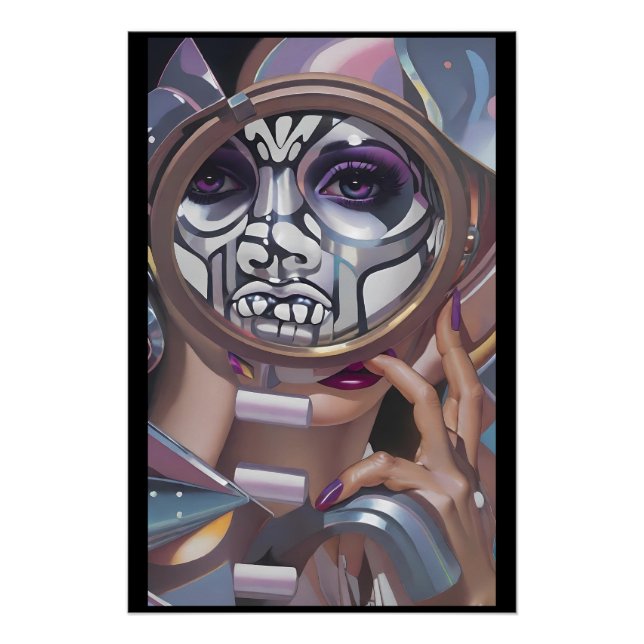 Póster Analizando la belleza (Anverso)