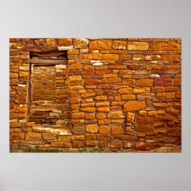 Póster Anasazi Great House Ruins Poster (Frente)