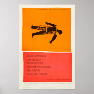 Póster Anatomía de un asesinato - Viñeta de película