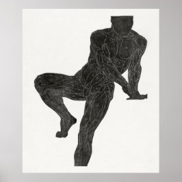 Póster Anatomía del hombre 2