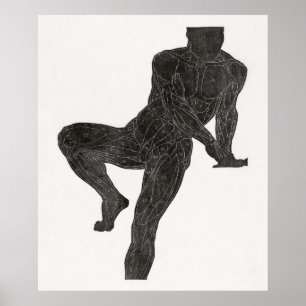 Póster Anatomía del hombre 2