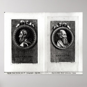 Póster Anaxagorus y Epictetus