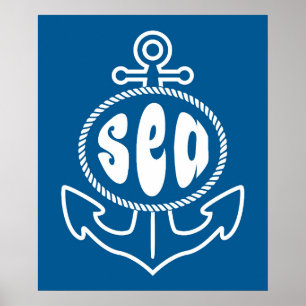 Póster Anchor And The Sea
