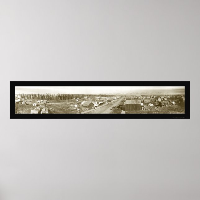 Póster Anchorage, Alaska Photo 1916 (Frente)