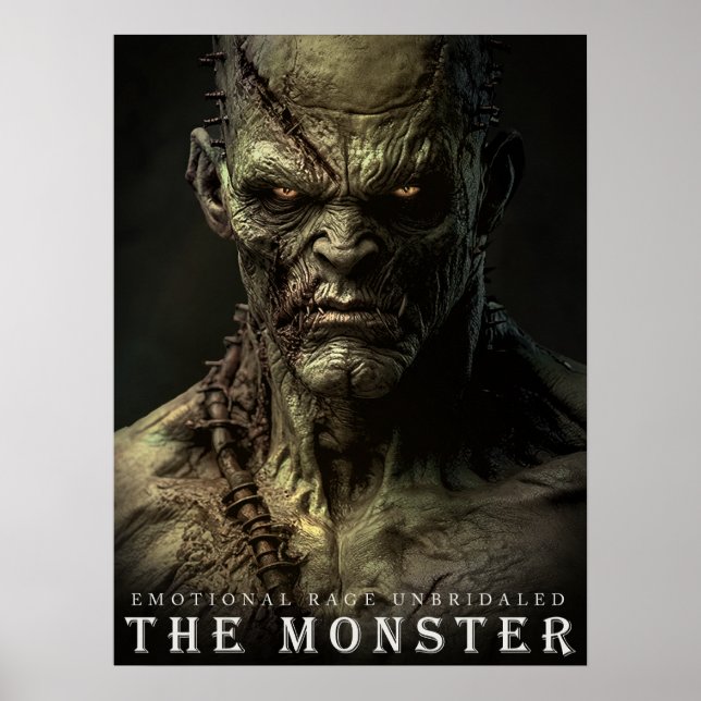 Póster ANCIENT BEAST & CREATURES: The Monster Poster (Frente)