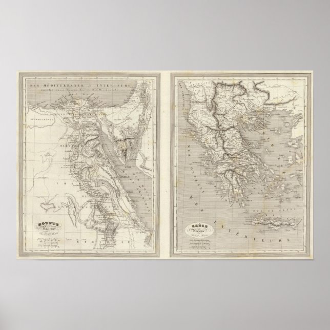 Póster Ancient Egypt, Ancient Greece (Frente)