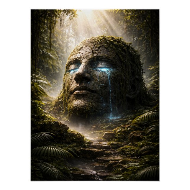 Póster Ancient Forest Guardian – Mythical Nature Spirit (Anverso)