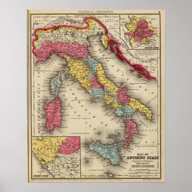 Póster Ancient Italy 4 (Frente)