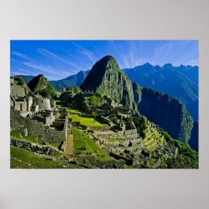 Póster Ancient Machu Picchu, last refuge of the 2