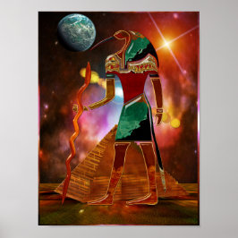 Póster Ancient Secrets THOTH 3D Egyptian Scifi