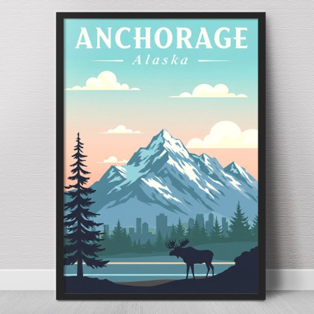 Póster Anclaje Antiguo Alaska (Subido por el creador)