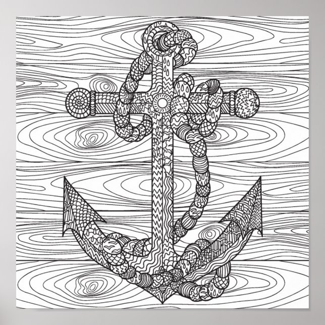 Póster Anclaje De Estilo Y Rope 2 (Frente)