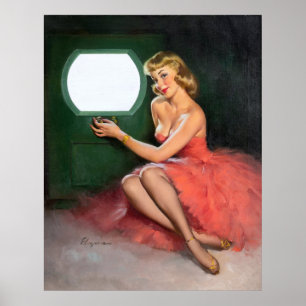 Póster Anclaje de televisión