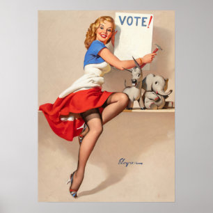 Póster Anclaje de voto