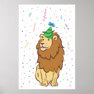 Póster Anclar la cola del león (24x36)