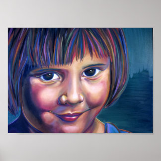 Póster "and she challenged"