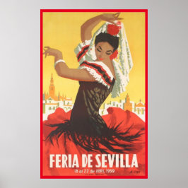 Póster Andalucía, seville