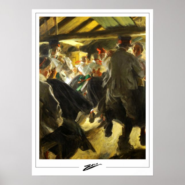 Póster Anders Zorn Zedign cartel #269 (Frente)
