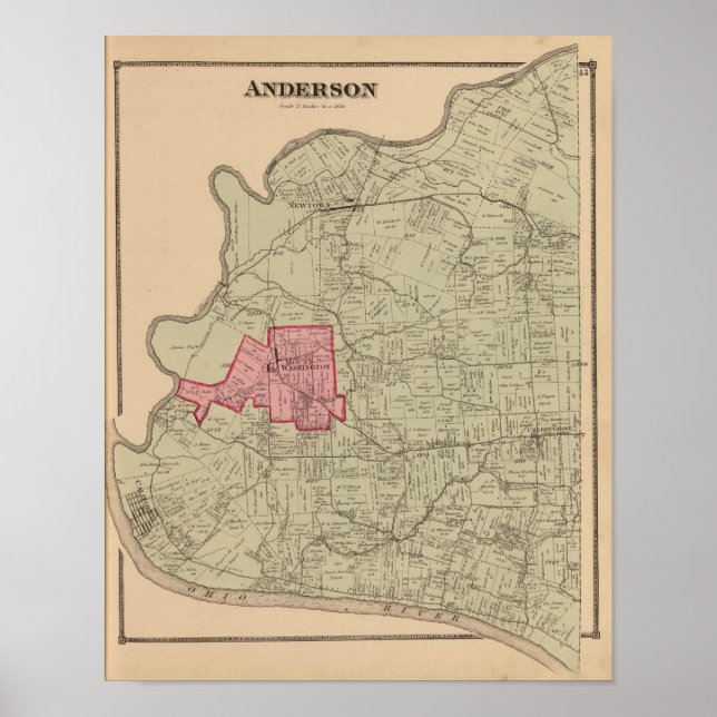 Póster Anderson, Ohio (Frente)