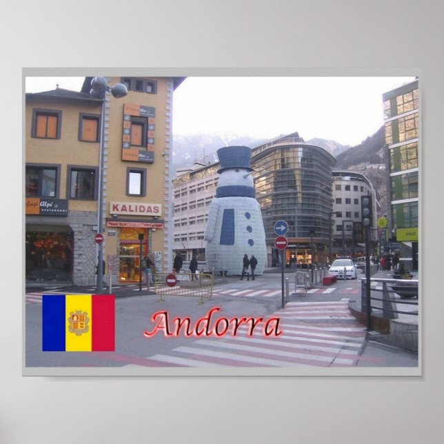 Póster Andorra - (Frente)