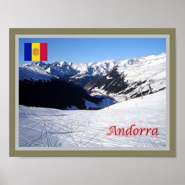 Póster Andorra - Grau Roig - (Frente)