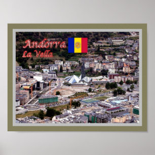 Póster Andorra - La Vella -