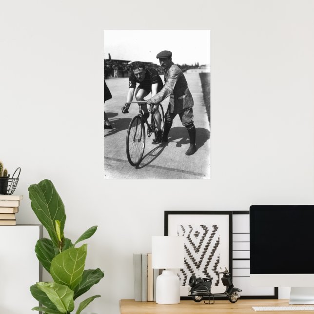 Póster André Auffray en la finlandesa Burdeos-París 1910 (Oficina en casa)