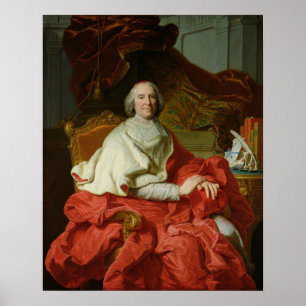 Póster Andre Hercule de Fleury 1728