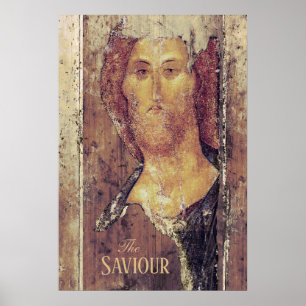 Póster Andrei Rublev el salvador Cristo el icono del