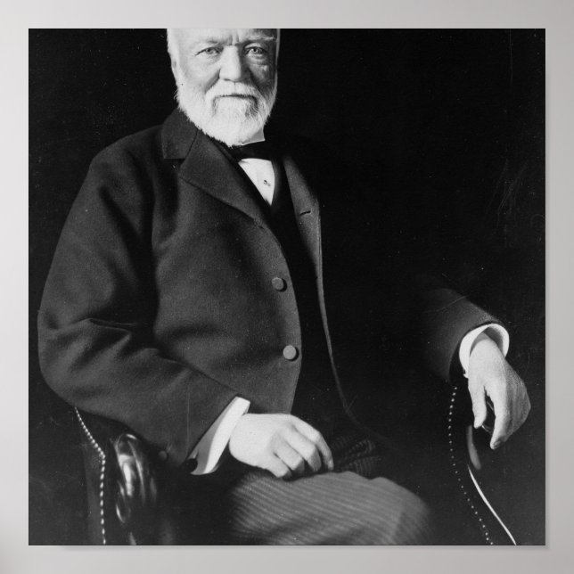 Póster Andrew Carnegie Print (Frente)