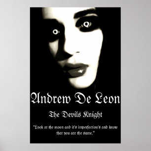Póster Andrew De Leon - Official Devils Knight Poster