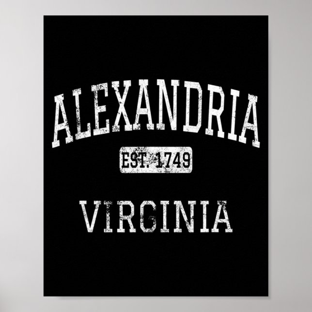 Póster Andria Virginia Va Vintage  (Frente)