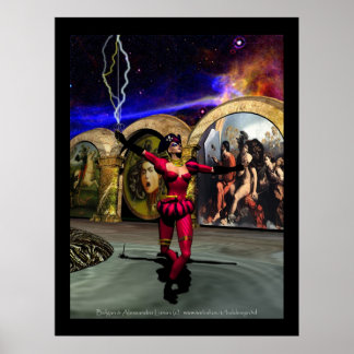 Póster ANDROID BALLET , Ciencia Ficción