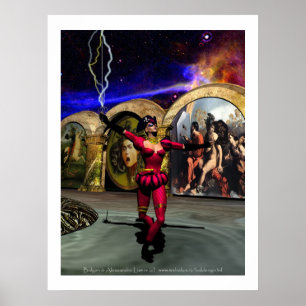 Póster ANDROID BALLET , Ciencia Ficción