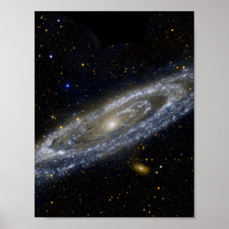 Póster Andromeda galaxia Vía lechosa universo cosmos