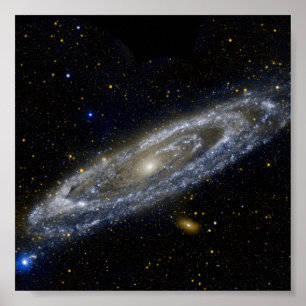 Póster Andromeda galaxy milky way cosmos universe