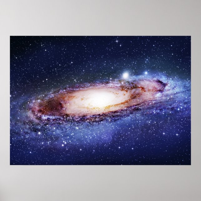 Póster Andromeda Galaxy Print (Frente)