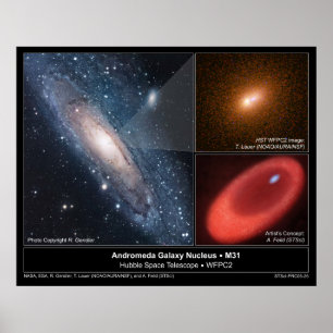 Póster AndromedaGalaxyNucleus-M31-2005-26