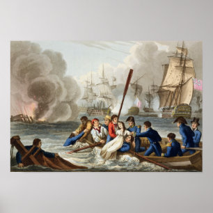 Póster Anécdota en la batalla de Trafalgar