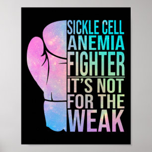 Póster Anemia Con Células De Enfermedad, Sensibilización,
