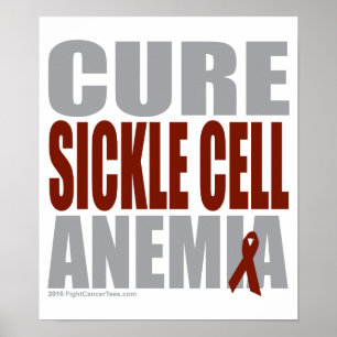 Póster Anemia de células gripales