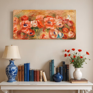Póster Anemones (2) de Auguste Renoir