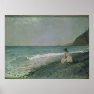 Póster Anfigenia en Tauris, 1893