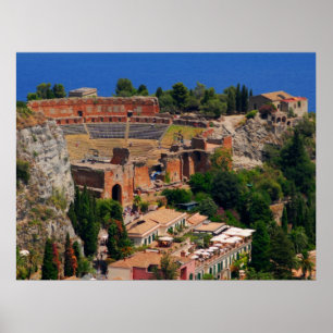 Póster Anfiteatro 3 de Taormina