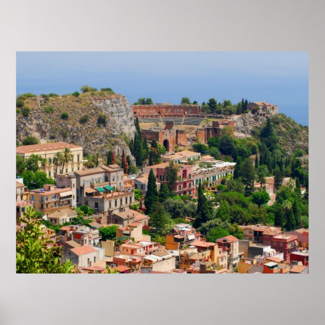 Póster Anfiteatro Taormina 4 (Frente)