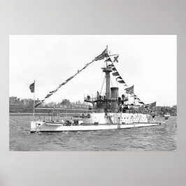Póster Anfitrión del monitor USS