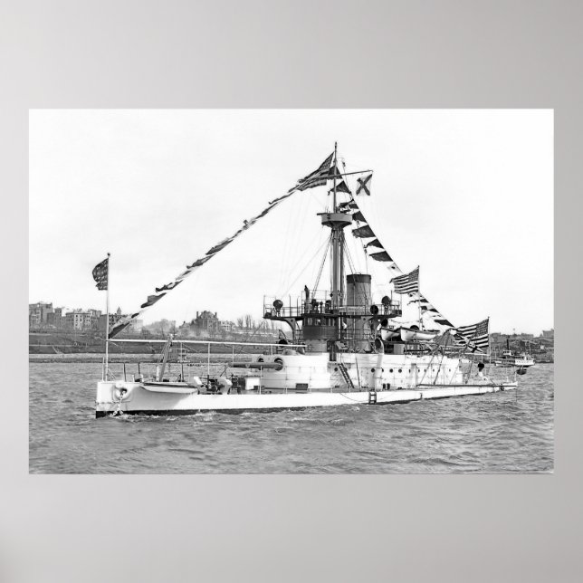 Póster Anfitrión del monitor USS (Frente)