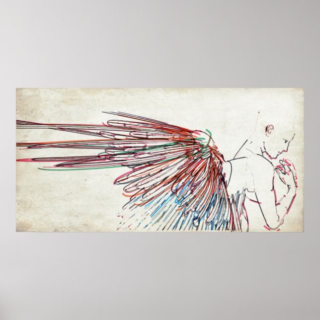 Póster Ángel (Frente)